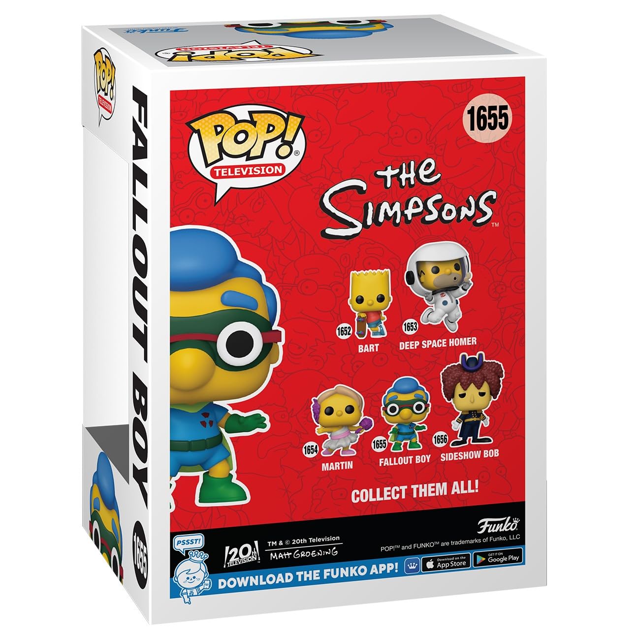 Funko POP! TV: Simpsons, Milhouse Van Houten, the Simpsons, Collectable Vinyl Figure, Gift Idea, Official Merchandise - Image 3