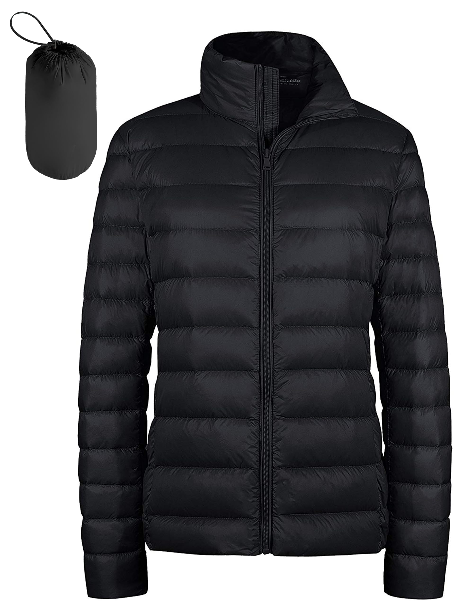 wantdo Women's Packable Ultra Light Weight Short Down Jacket