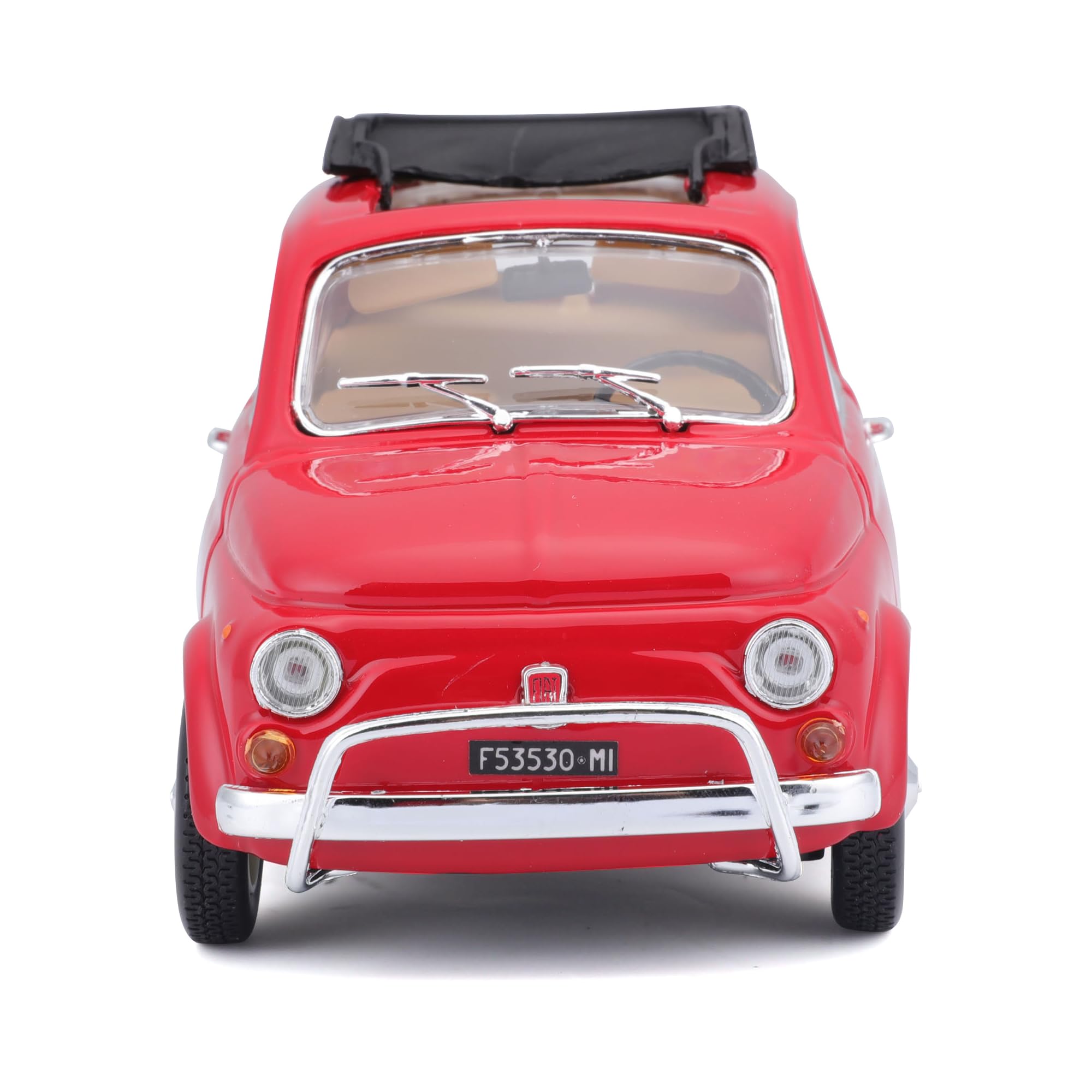 BBURAGO Fiat 500L 1968 Modellino Auto Scala 1:21 Licenza Ufficiale Fiat 3+