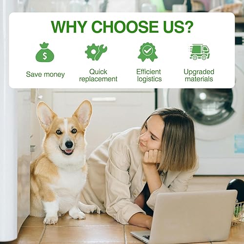 Miniatura 7 de Actualizado W11130362 WTW5000DW2 WTW5000DW3 WTW5000DW1 MVWX655DW1 MVWC565FW1 Kit de varilla de suspensión para lavadora Whirlpool Maytag Kenmore -