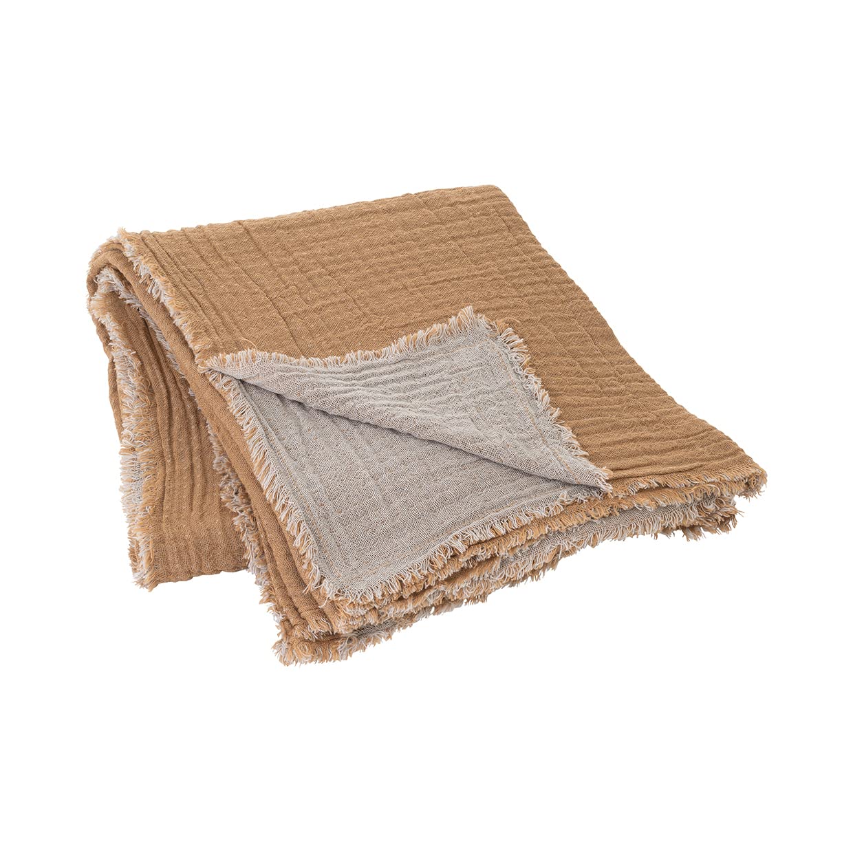 Couverture de canapé en laine Blomus Tan pour soirées cocooning
