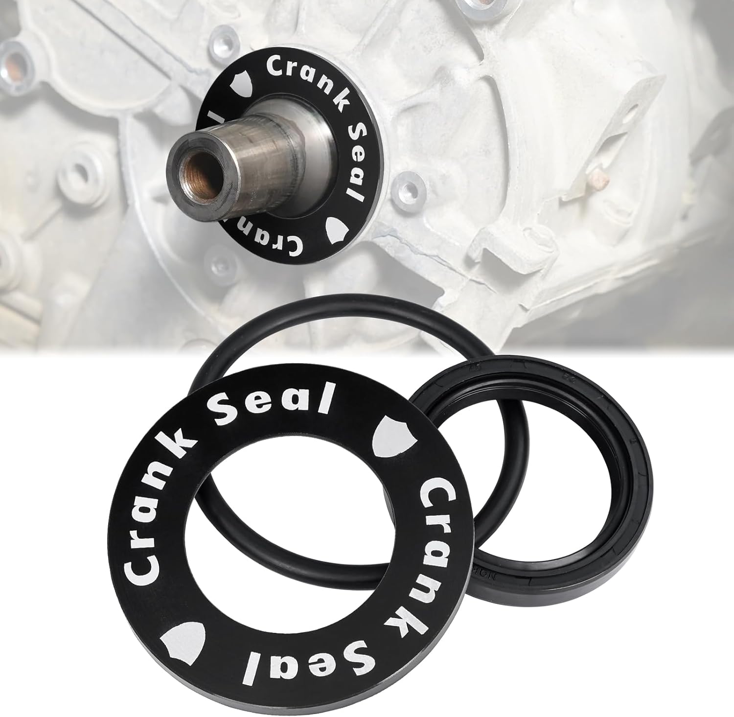 Crankshaft Seal Upgrade Kit for Polaris Ranger 900/1000, RZR 900/1000 (Includes Turbo), General 1000 All Years/Models | Crank Clutch Oil Seal with Black Ring