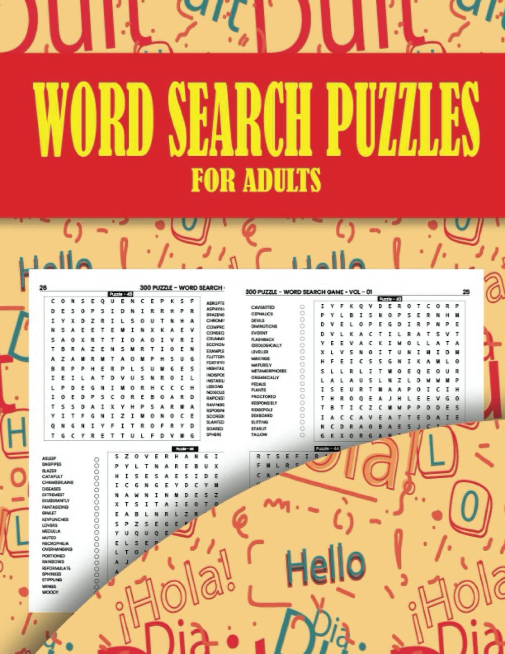 Word Search Puzzle for Adult: Nostalgic Fun for Seniors