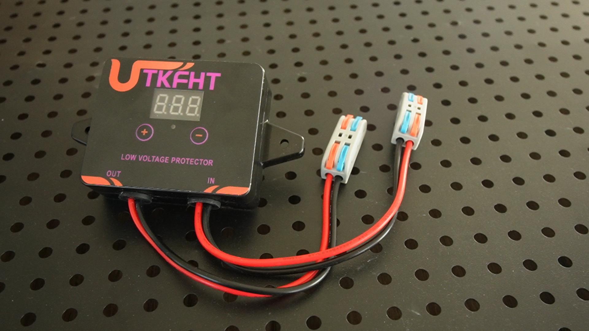 Upgrade DC12-36V Low Voltage Protector, Digital Disconnect Switch