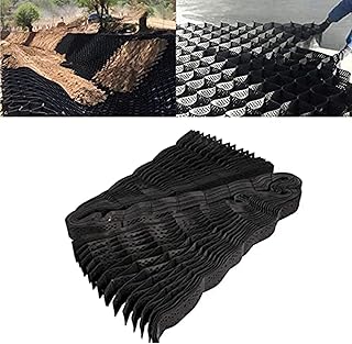 2 Inch Geocell Ground Grid, Flexible Hdpe Geo Grid Garden Gravel Grid Grass Grid, Paving Bases for Sheds/Driveway/Slopes/Parking (Size : 3x10M/9.8x32.8FT)
