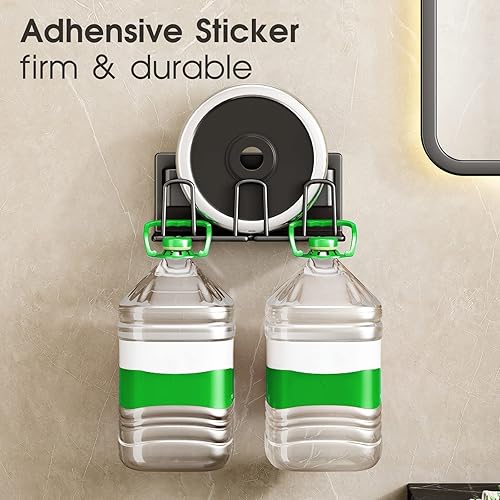 Miniatura 3 de Portacepillos de dientes, soporte de cepillado de dientes para organizador de ducha, soporte para cepillo de dientes montado en la pared,