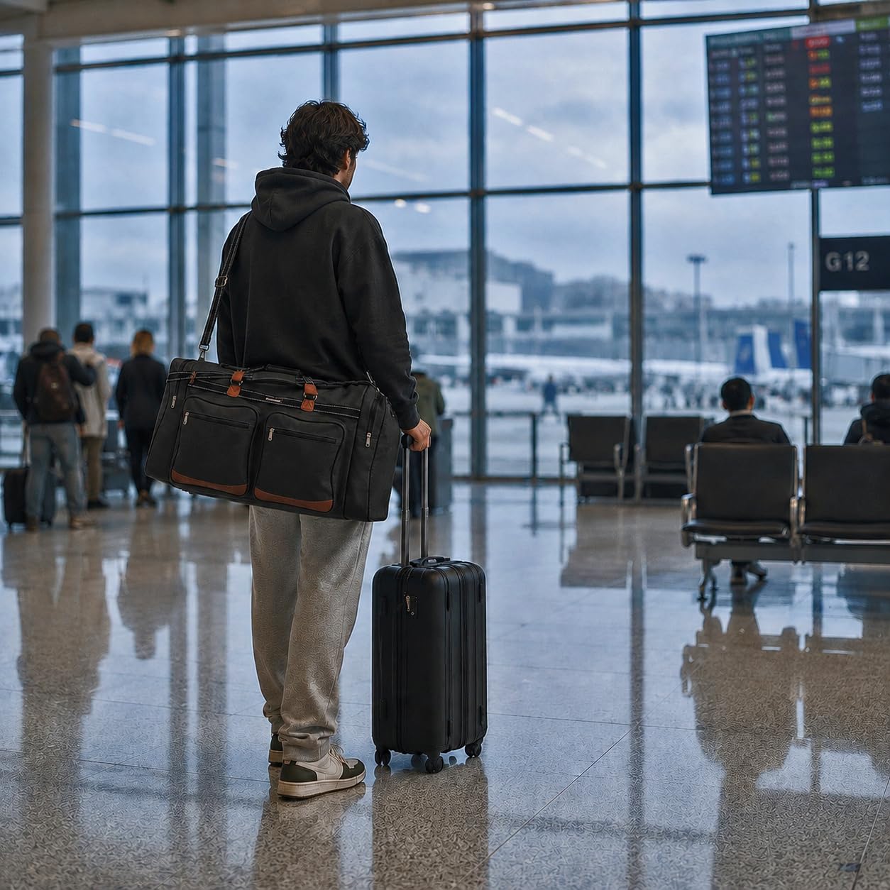 foolsGold Extra Grandi 120L Borsoni Borsa Multiuso Borsa da viaggio