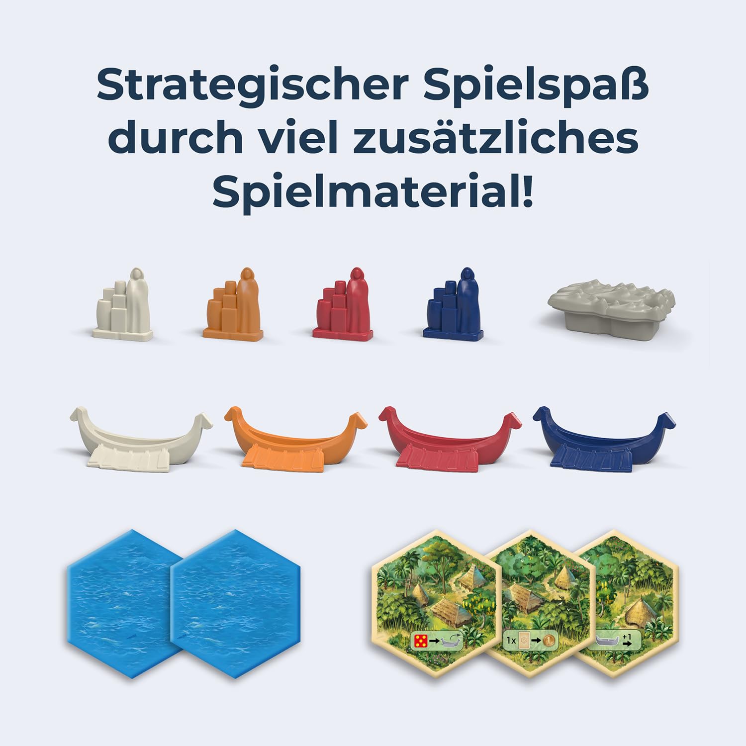 Kosmos Catan - Entdecker & Piraten, Erweiterung zu Catan - Das Spiel | Brettspiel für 3-4 Personen ab 12 Jahre, Familienspiel, nur spielbar mit Basisspiel, Siedler von Catan