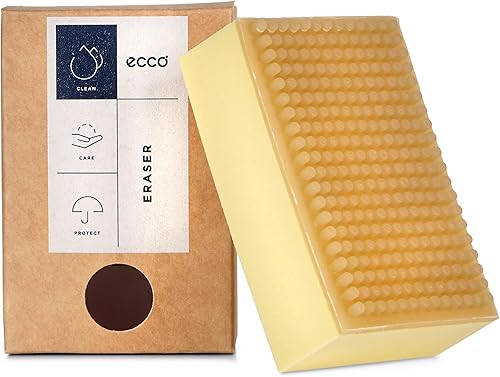 ECCO Producto para el cuidado del calzado Nubuck y Suede Eraser, Transparente, 1 Unidad, Transparente