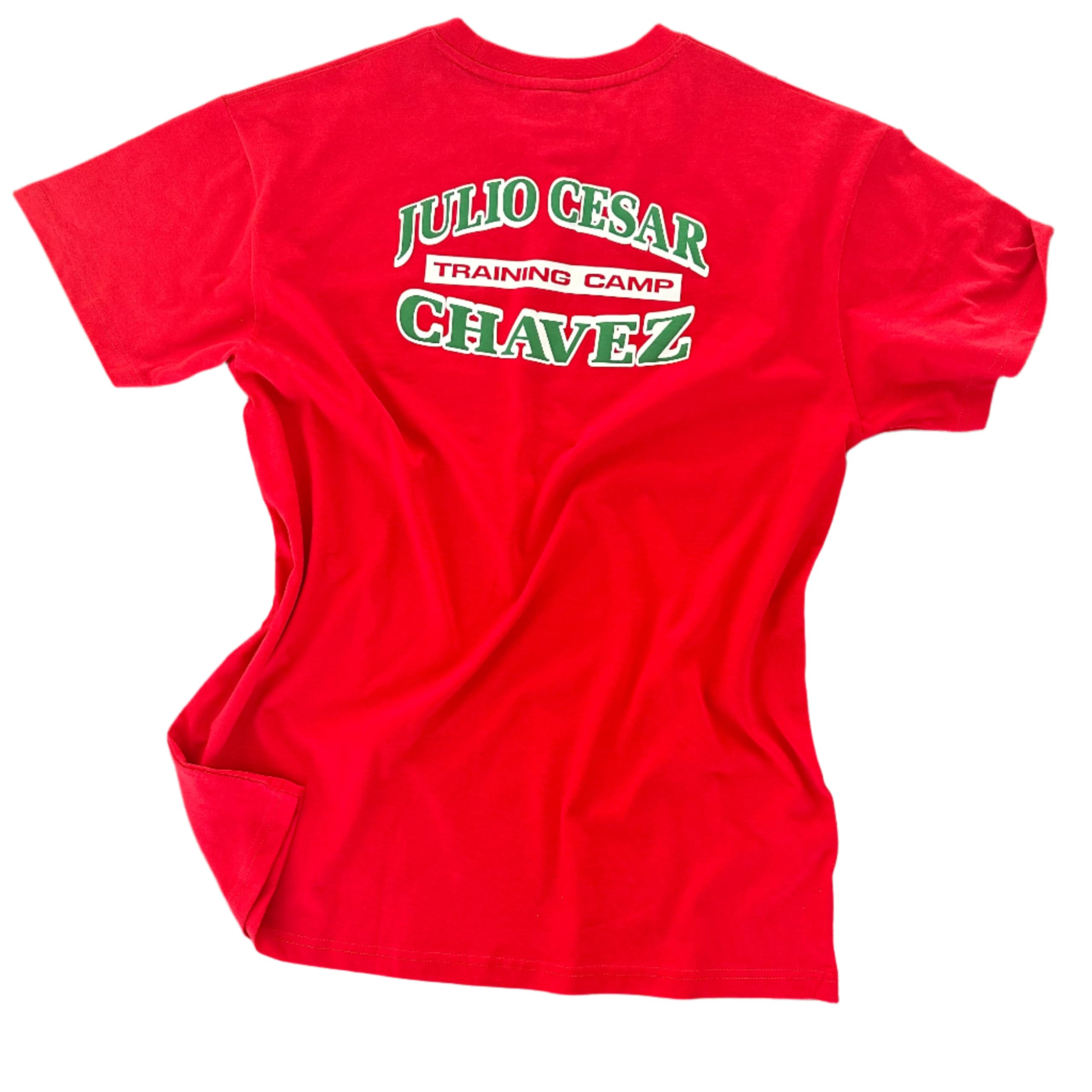 Kronk - Julio Cesar Chavez Training Camp T-Shirt Boxing Legend Apparel, Vintage Boxing Memorabilia, Red, Gym Shirt