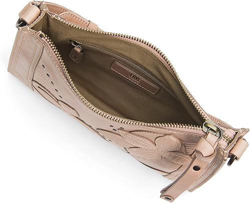 Miniatura 4 de Frye Melissa - Bolso cruzado con cremallera floral con tachuelas