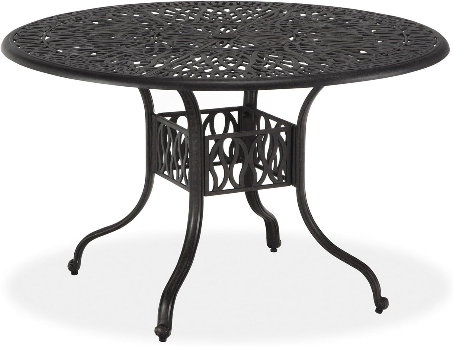 Homestyles Capri Outdoor Dining Table, Capri, Charcoal