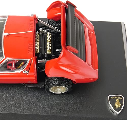 Miniatura 7 de Kyosho Original 143 Lamborghini Miura SVR RojoNegro Producto Acabado