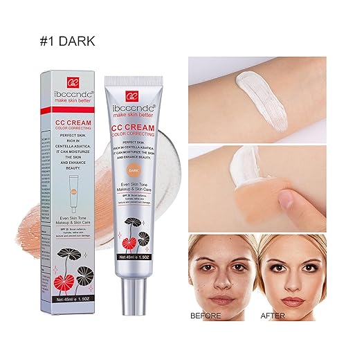 Miniatura 2 de Hydrating CC Cream Foundation with Centella Asiatica - Prebase multiusos premaquillaje hidratante corrector facial protector solar cobertura