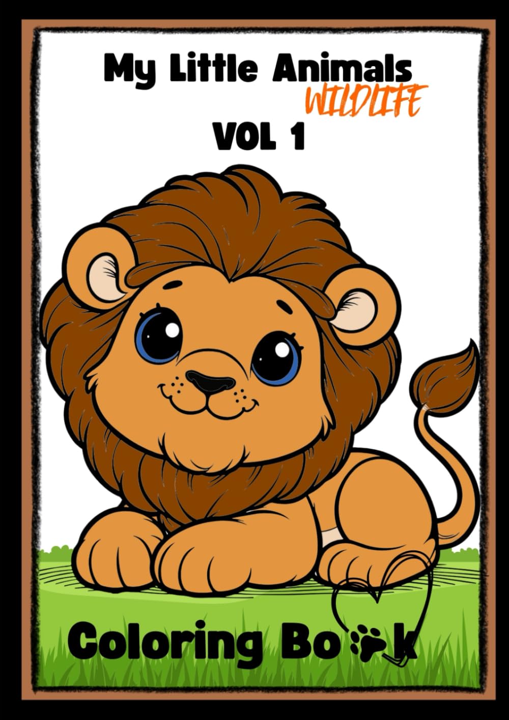 My little Animals: Coloring book