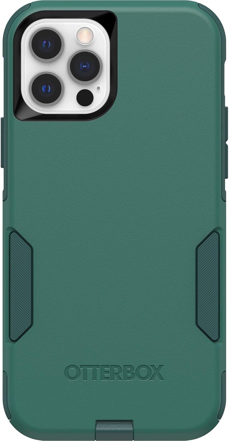 OtterBox iPhone 12 & iPhone 12 Pro (Only) - Commuter Series Case - Crisp Denim (Blue) - Slim & Tough - Pocket-Friendly - with Port Protection - Non-Retail Packaging
