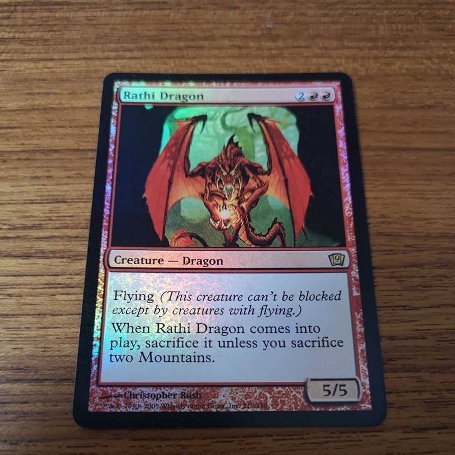 Amazon | ラースのドラゴン 1枚 foil 英 | おもちゃ | おもちゃ