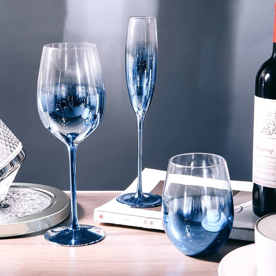 Amazon｜ワイングラス ロックグラス 星空 大容量 シャンパン