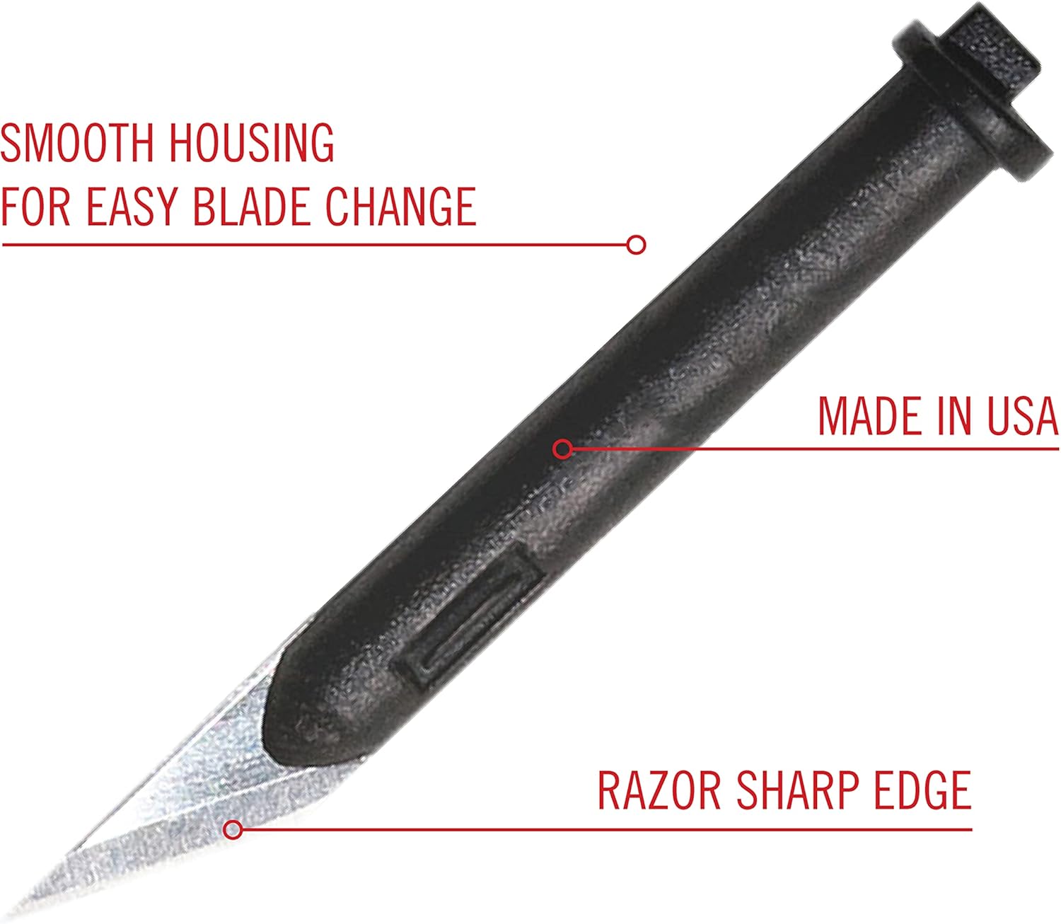 Excel Blades K47 Retractable Pen Knife 2-Pack + #65 Replacement Blades Bundle – Precision Craft Knives with Pocket Clip and Matching Refill Blades for Scrapbooking, Stencils, Detail Cutting