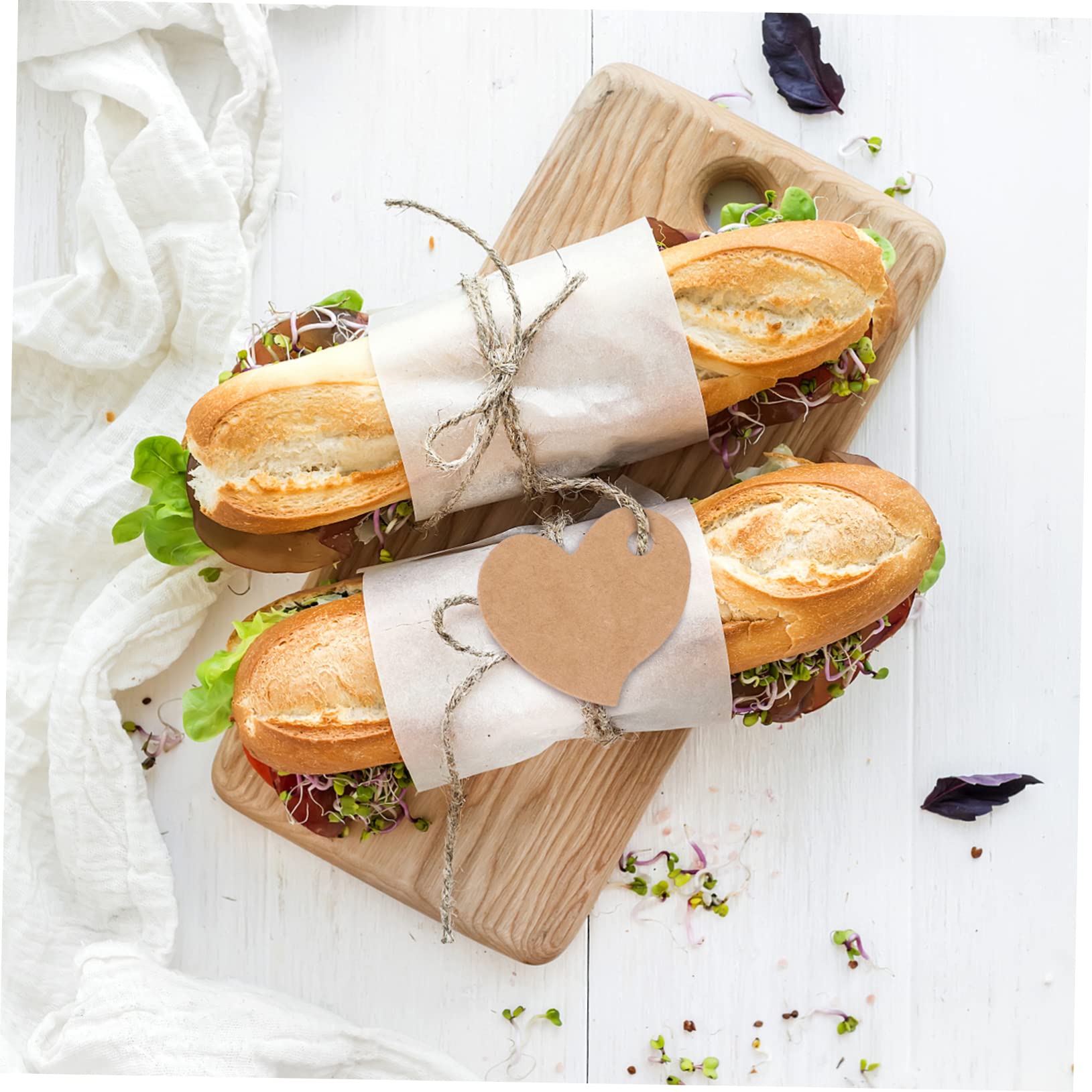 6 Pacchi Cuore Di Carta Kraft Etichetta Etichetta a Forma Di Cuore Etichette Regalo Kraft Per Confezione Regalo Di Carta Kraft Carta