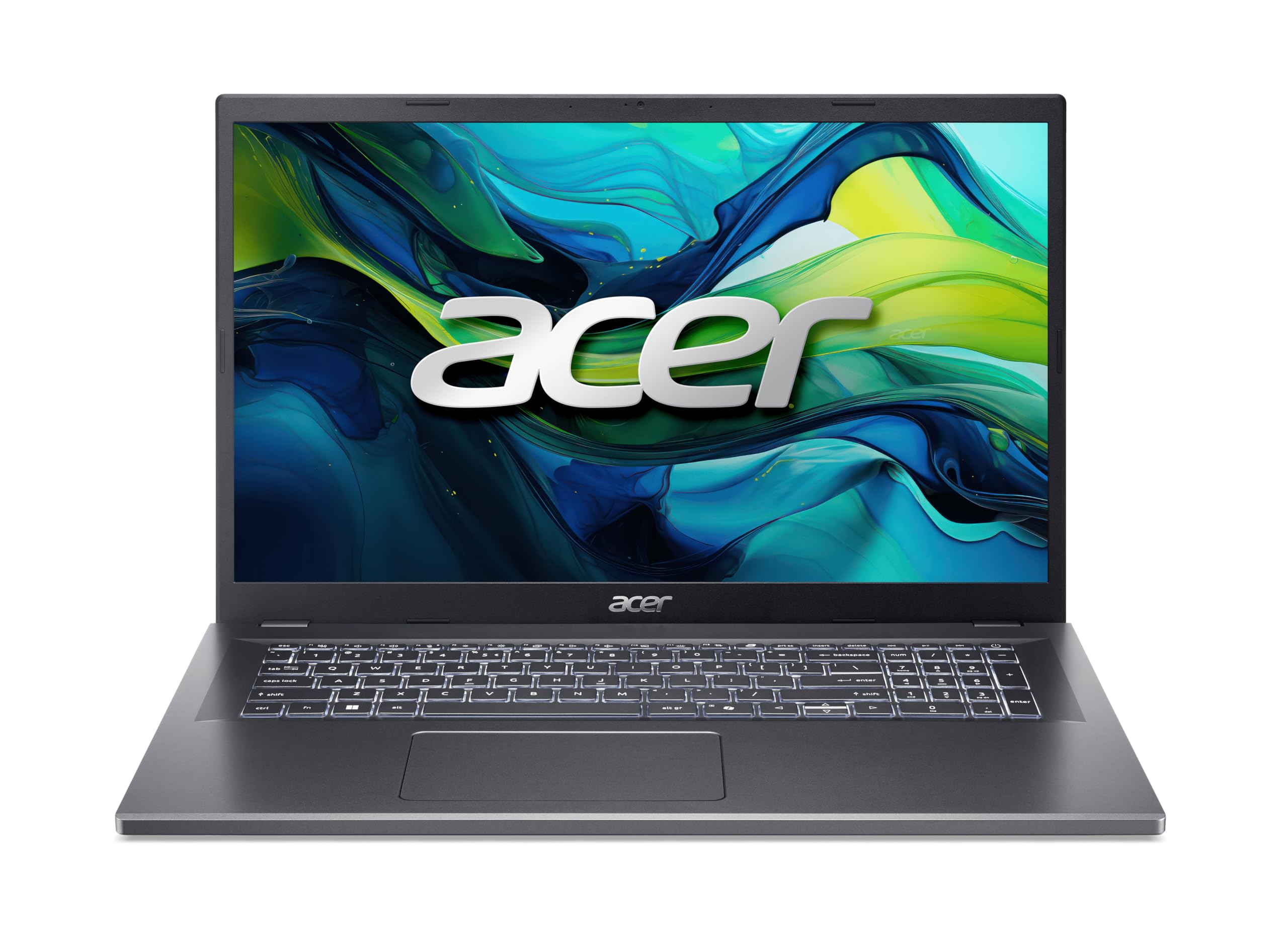 Acer Aspire 17 PC Portable 17.3" FHD 60Hz Intel Core i5-1334U 16 Go RAM 512 Go SSD Intel Iris XE Windows 11 Home Gris Clavier AZERTY A17-51M-54F8