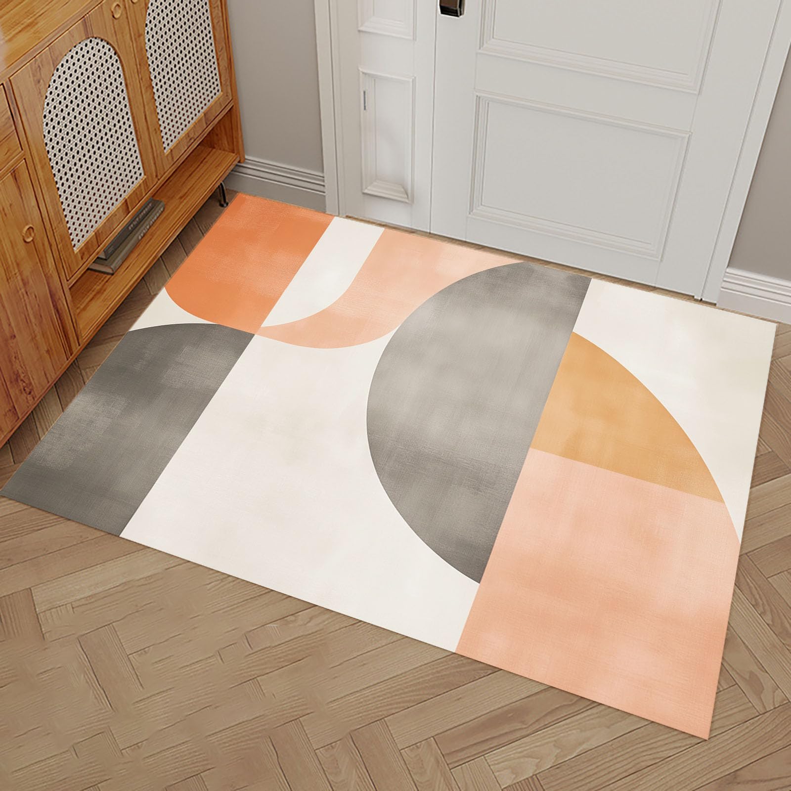 Tapis de porte paillasson d'entrée 60x90cm idéal pour cuisine et couloir moderne