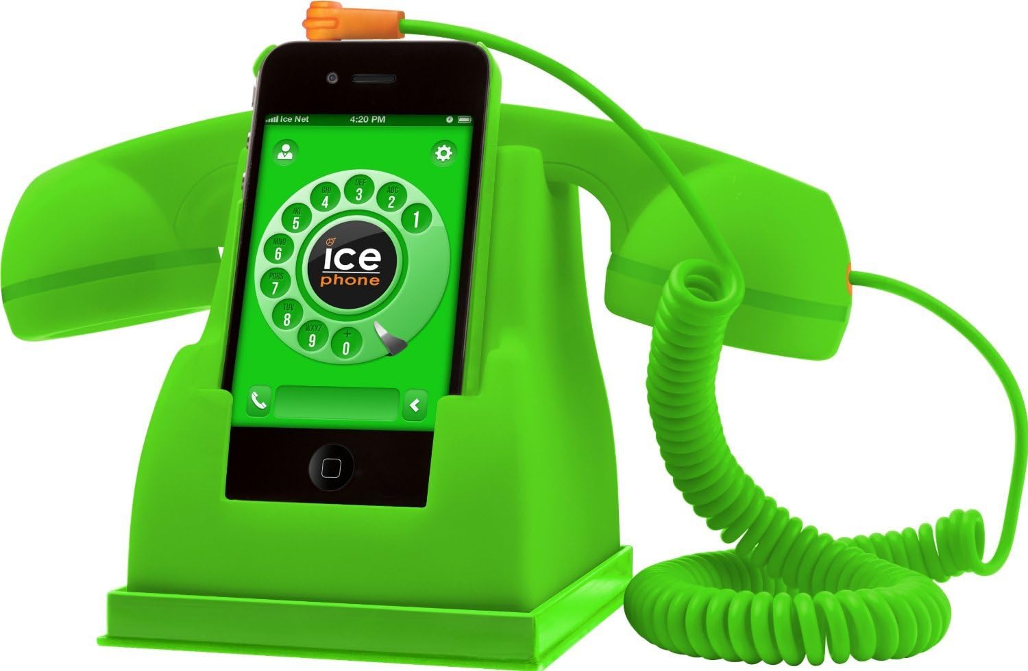 Ice Phone - The Ultimate Retro Handset - Green