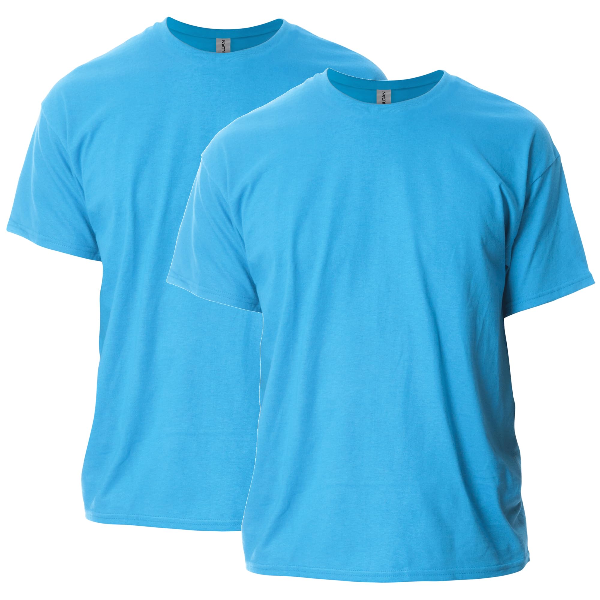 Gildan Unisex-Adult Ultra Cotton T-Shirt, Style G2000, Multipack, Sapphire (2-Pack), XL