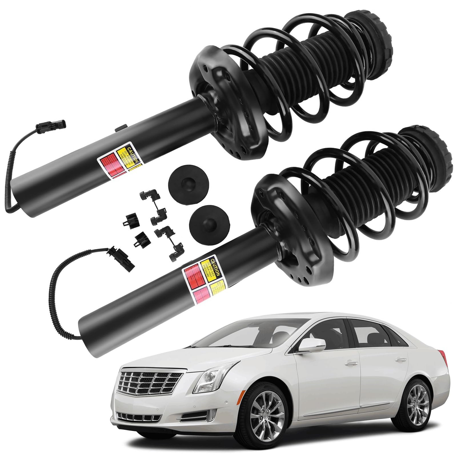 Front Driver Side Strut Assembly For Jeep Cherokee 2014-2018 2.4L & 3.2L - Fully Loaded Replacement