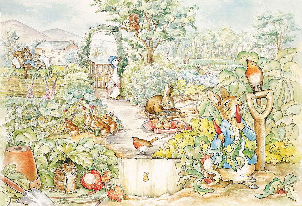 COMOPHOTO Peter Rabbit Easter Theme Party Photography Backdrops Children Photo Backgrounds for Photo Studio Vinyl 10x8ft