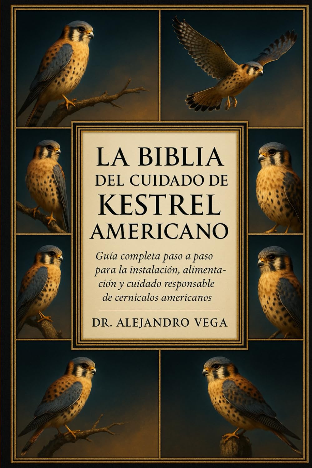 LA BIBLIA DEL CUIDADO DE KESTREL AMERICANO: Guía completa paso a paso para la instalación, alimentación y cuidado responsable de cernícalos americanos