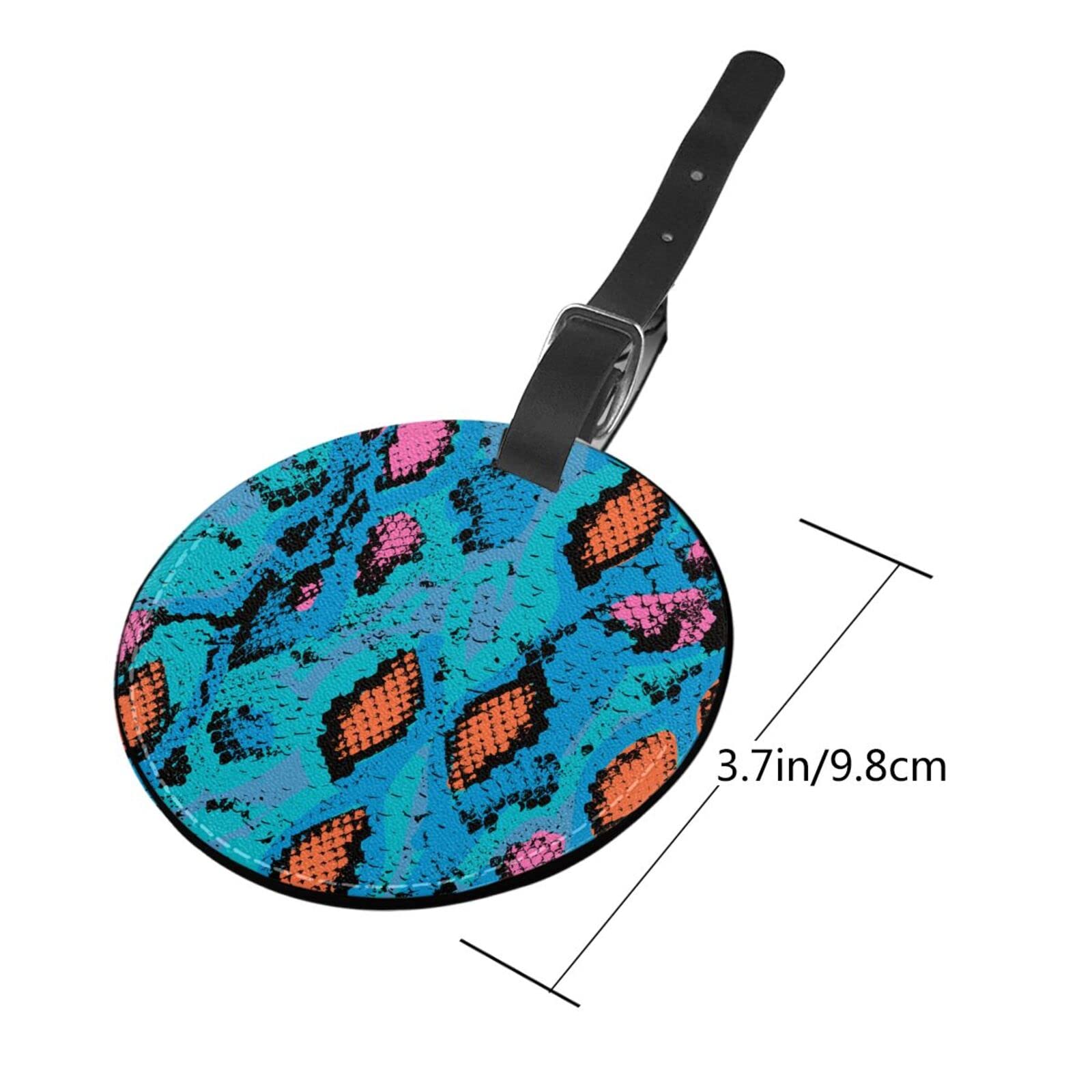 Etiquetas Equipaje Etiquetas Para Equipaje Con Serpiente PVC