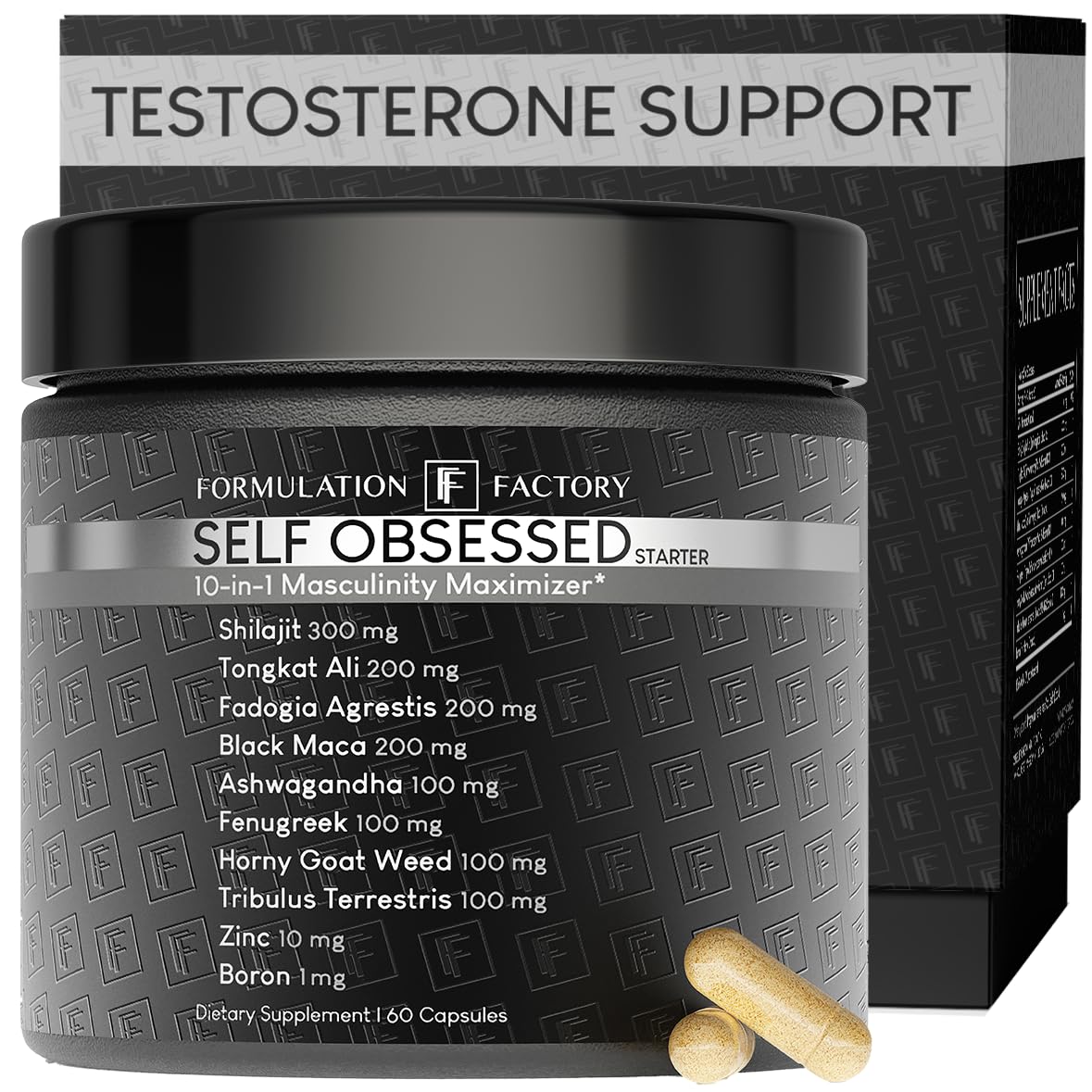 Formulation Factory Self Obsessed 10-in-1 Natural Testostero