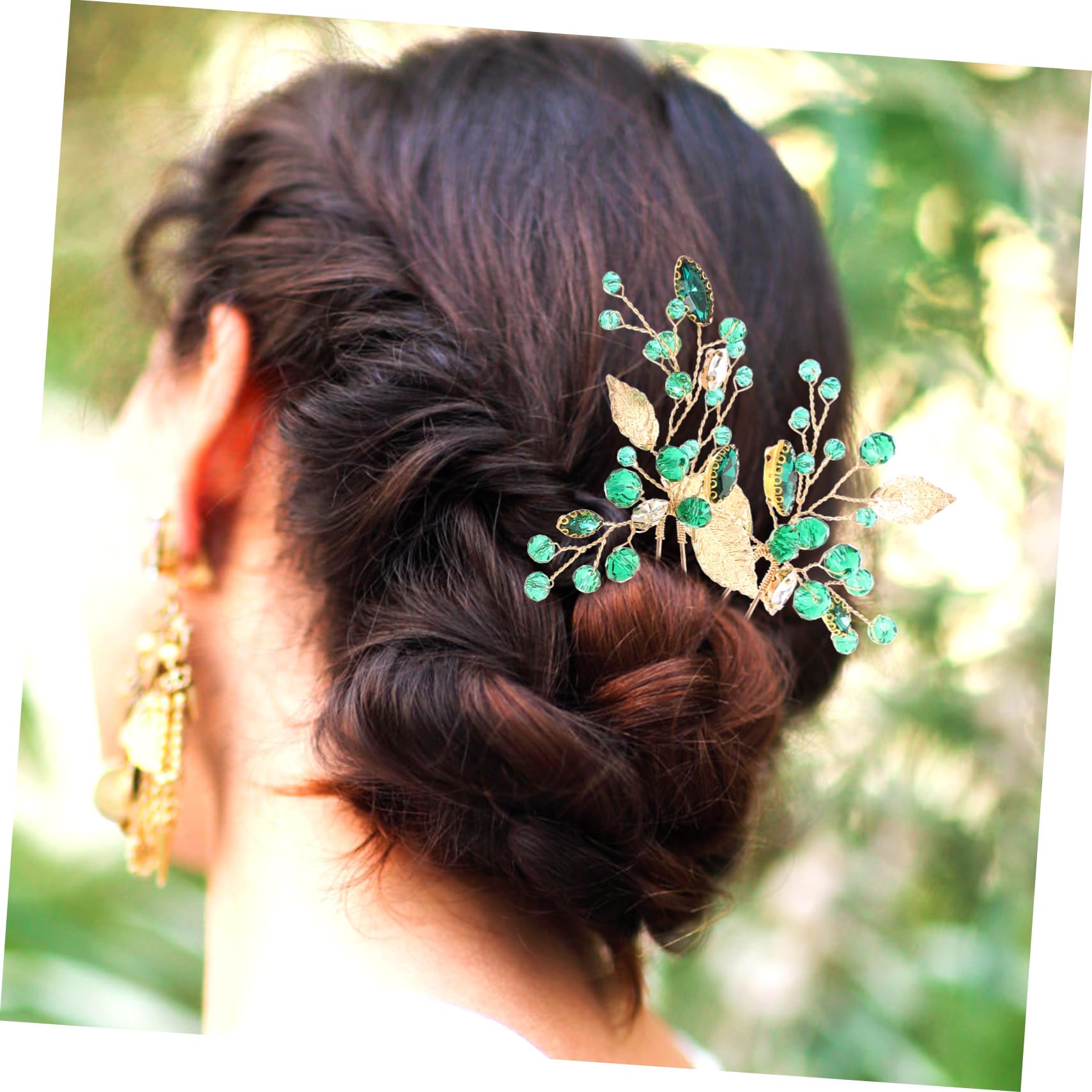 Ipetboom 12piezas Horquillas De Cristal Para Novias Accesorios De Boda Elegantes De Diseño Chic Brillo Para Momentos Inolvidables