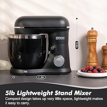 Amazon.com: Kitchen in the Box Stand Mixer, 3.5QT Two Bowls