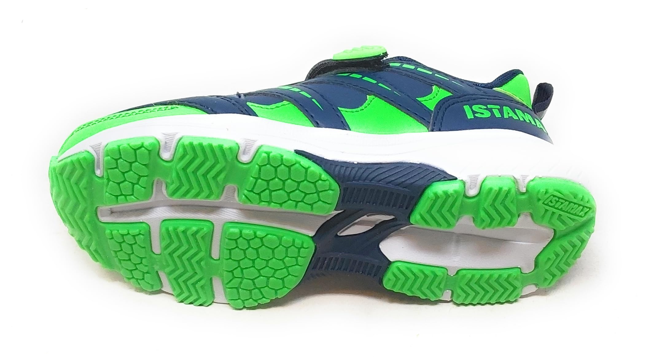 Scarpe Bambino IMAA3819 Blu Verde a Strappo antipronazione e antitorsione Soletta Estraibile