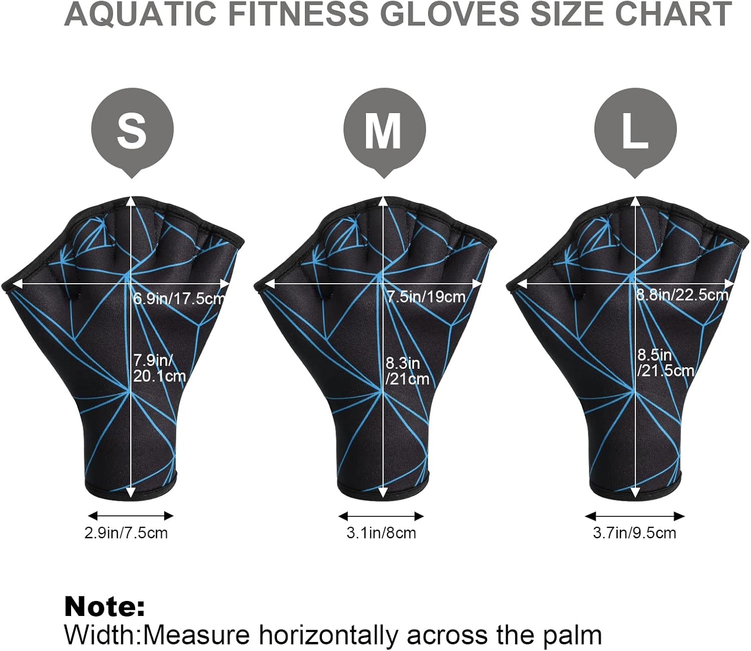TAGVO Swimming Aquatic Gloves, Aquatic Gloves for Helping Upper Body Resistance, Webbed Swim Gloves Well Stitching, No Fading, Sizes for Men Women Adult Children Aqua Therapy, Pool Fitness : Sports & Outdoors