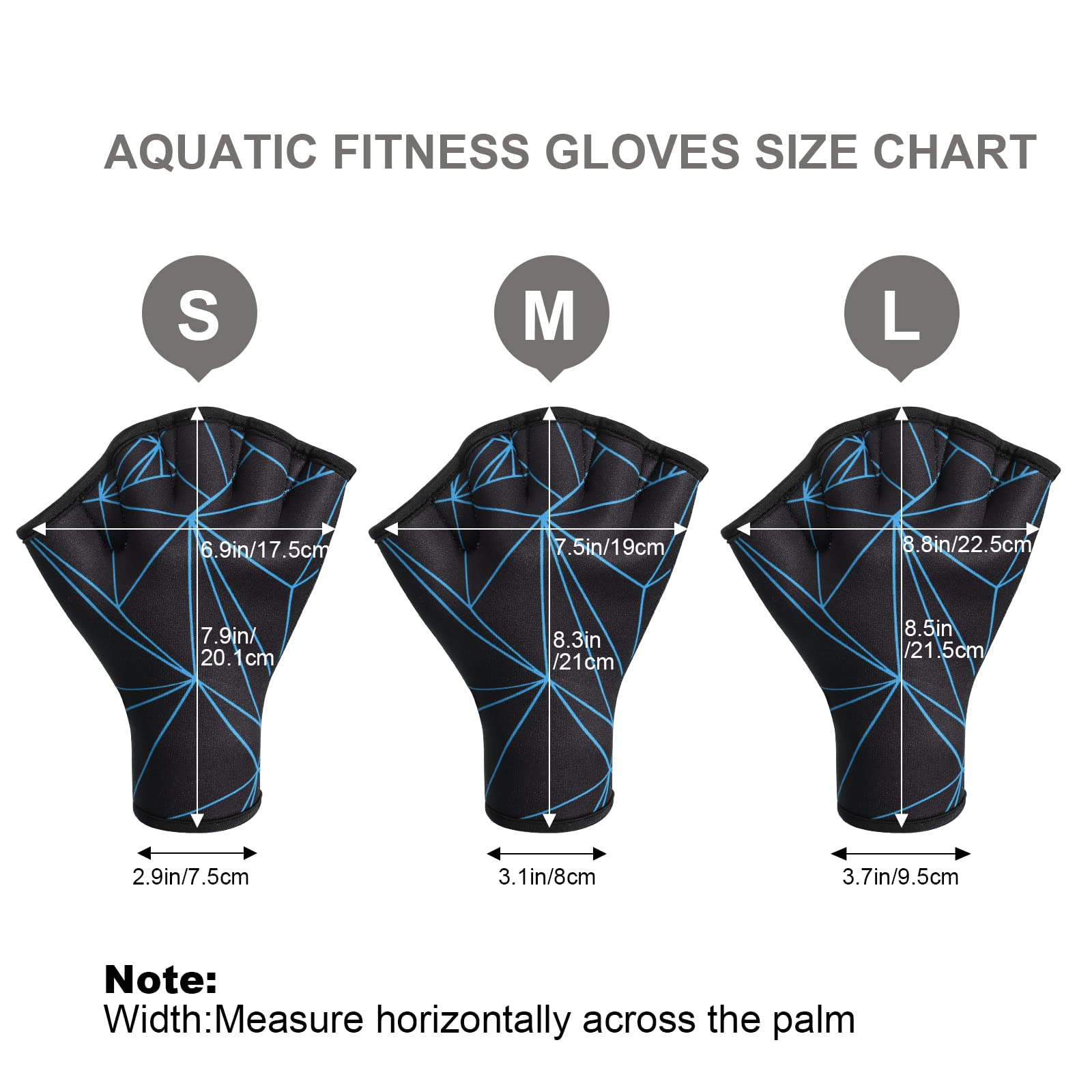 Guantes De Fitness Acuáticos, Guantes De Natación Con Membrana Que Previene La Natacion Guantes Acuaticos Funcionalidad Versatil