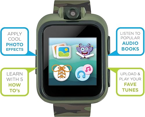 Miniatura 2 de PlayZoom 2 Kids - Reloj inteligente digital con cámara, reloj y juegos interactivos y educativos, juguete de aprendizaje para niños y niñas