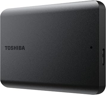 Toshiba 1TB Canvio Basic 2.5 Gen1 USB 3.2 External Hard Disk (HDTB510EK3AA)