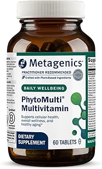 PhytoMulti Multivitamin - 20+ Essential Vitamins & Minerals with Phytonutrients - Supports Healthy Aging, Cellular Health, Energy & Immune Function - Non-GMO & Gluten-Free - 60 Capsules