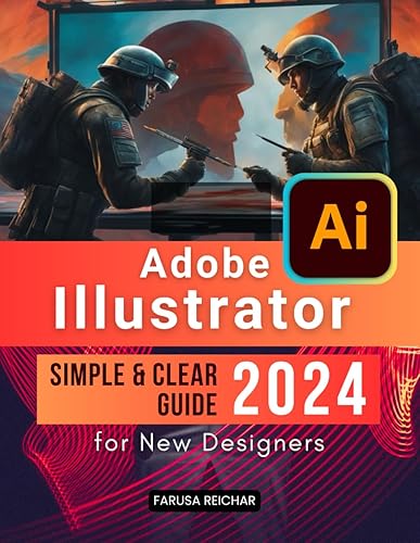 Adobe Illustrator Simple &amp; Clear 2024 Guide for New Designers: Unlocking Creative Mastery - The Essential Beginner's Guide to Adobe Illustrator in 2024