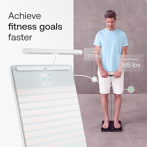 Miniatura 3 de WITHINGS Body Scan - Báscula inteligente con análisis de composición corporal segmentaria, básculas de pesaje peso corporal y edad vascular, grasa