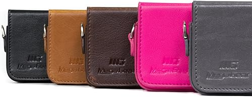 Miniatura 7 de MegaGear Canon PowerShot SX620 HS, ELPH 180, ELPH 360 HS, ELPH 190 is, ELPH 170 is, SX610 HS Funda de cuero para cámara con correa - Marrón claro -