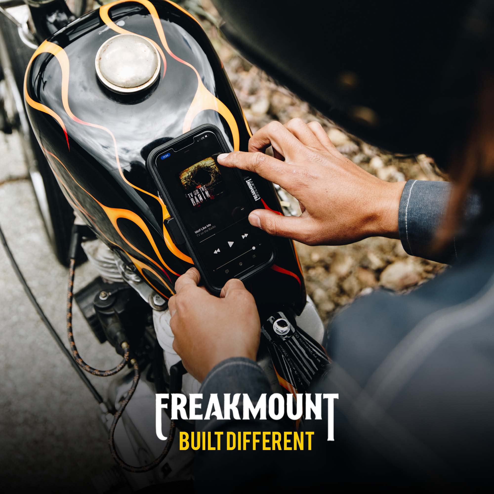 Buy FREAKMOUNT Billet Motorcycle Phone Mount Billet Solid
