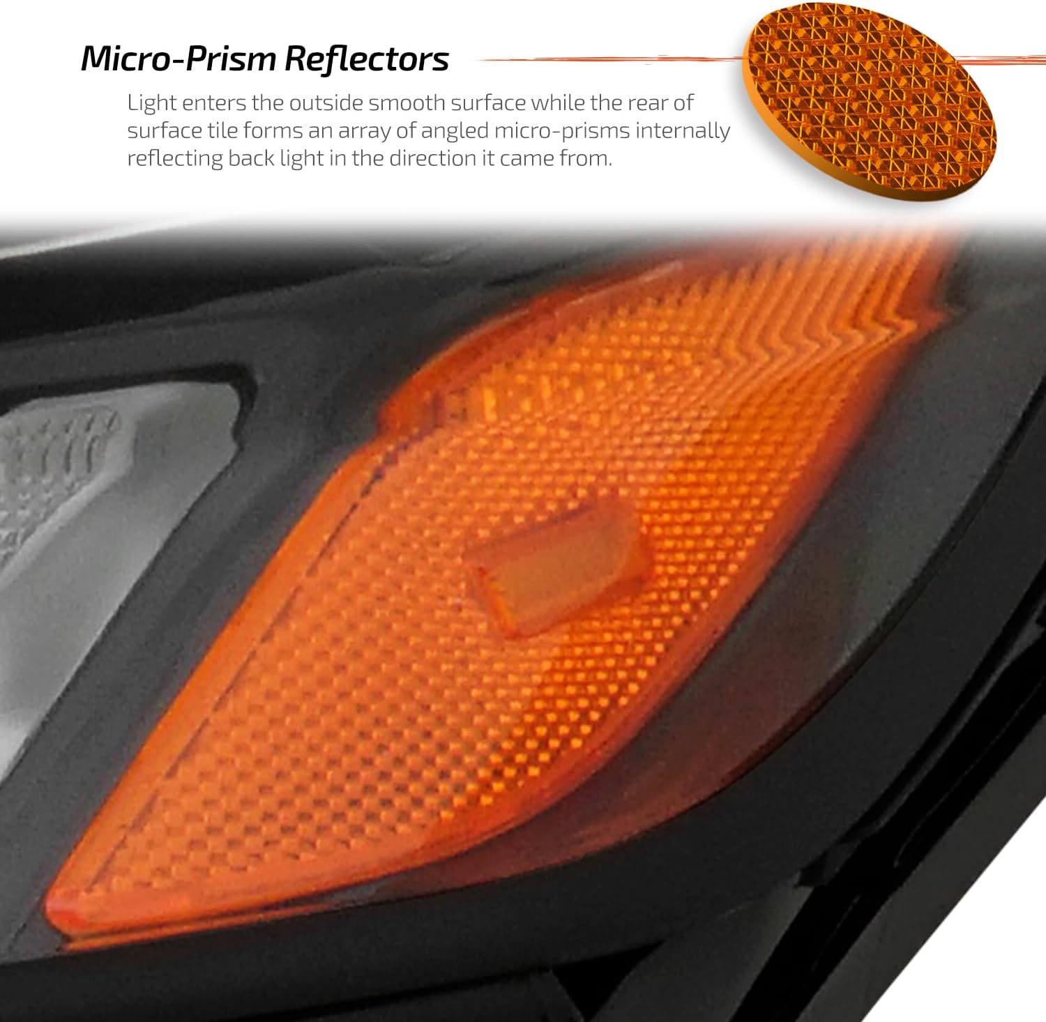 AKKON - Fit 2022 2023 Chevy Bolt EUV 22-23 [Full LED] Projector Headlight Headlamp OE Style Drive Left Side Direct Replacement Black Housing