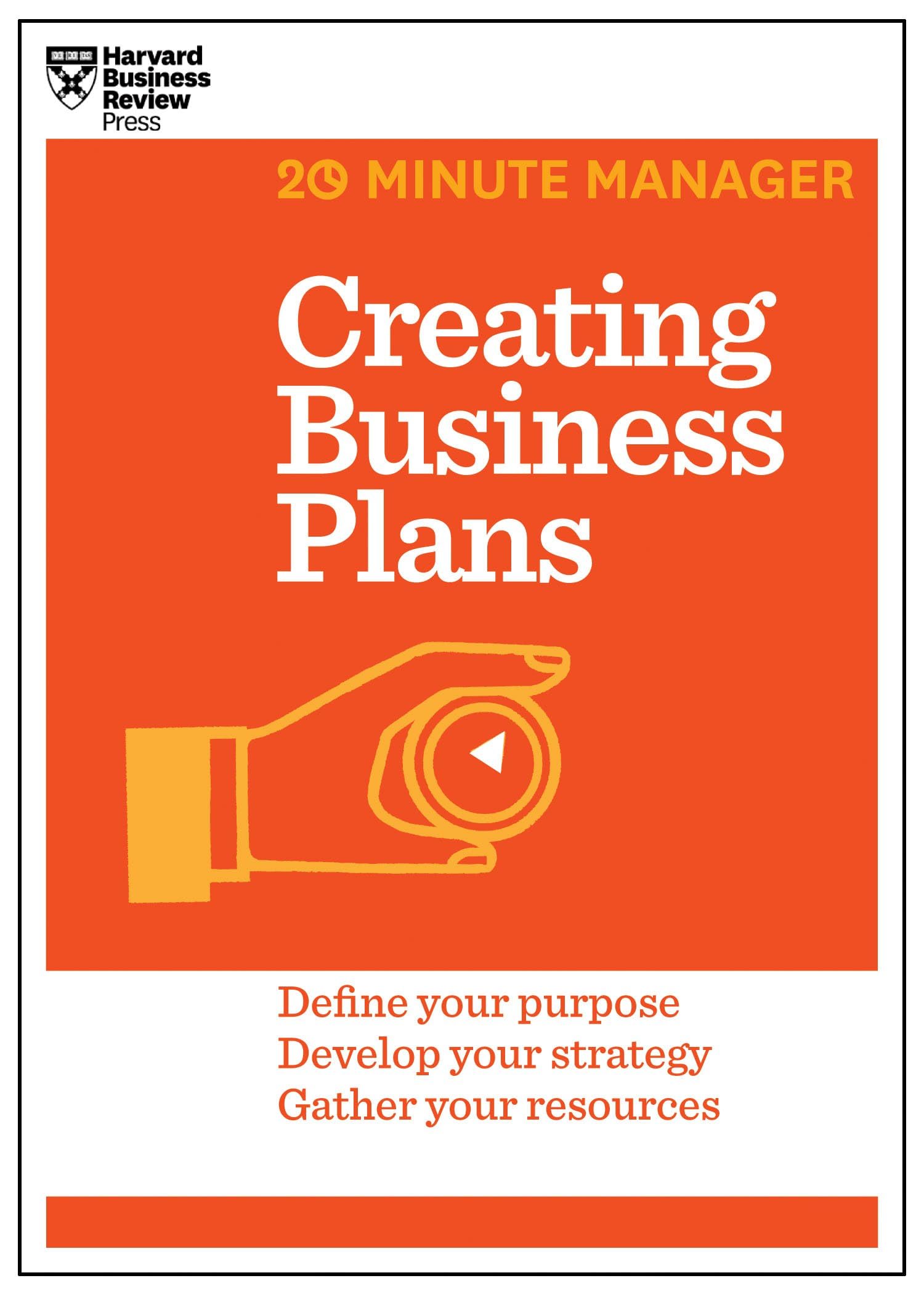 Buy Creating Business Plans (HBR 20-Minute Manager Series) — BookShops.in