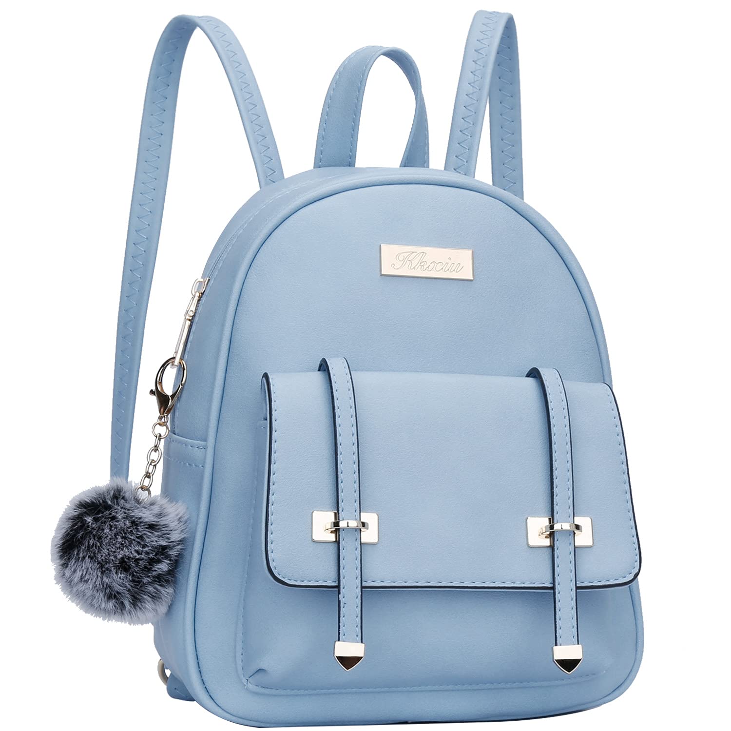 KKXIUWomen Small Backpack Purse Convertible Leather Mini Daypacks Crossbody Shoulder Bag For Girls