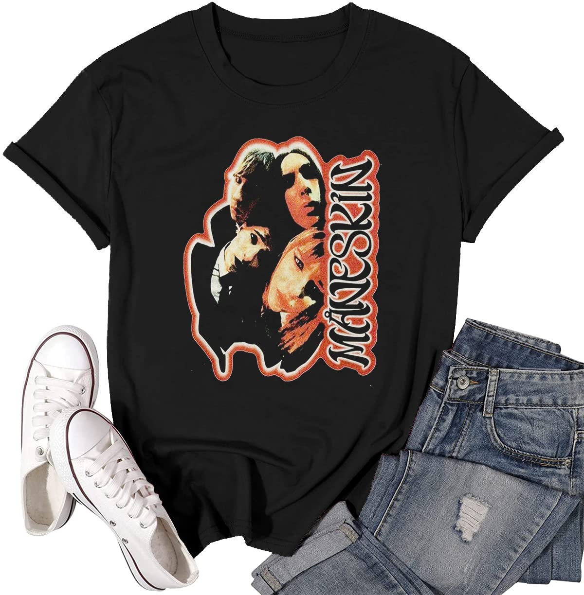 Buy Maneskin Shirt Maneskin Tshirt Maneskin Band Shirt Maneskin