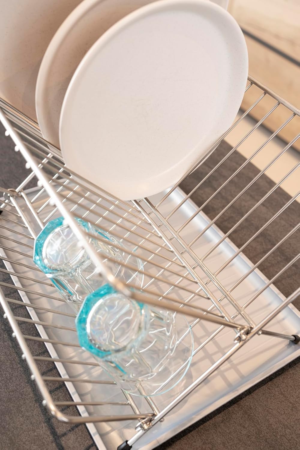 Dish Drainer Plegable Grey